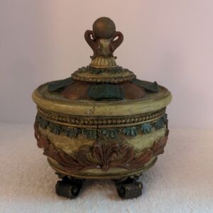 Vintage Decorative Lidded Jar